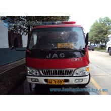 JAC 4X2 2m3 Caminhão de combate a incêndio de tanque de água pequeno